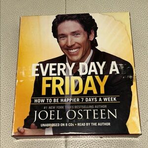 Every Day a Friday by Joel Osteen How To Be Happier Audiobook 7 CDs Self Help